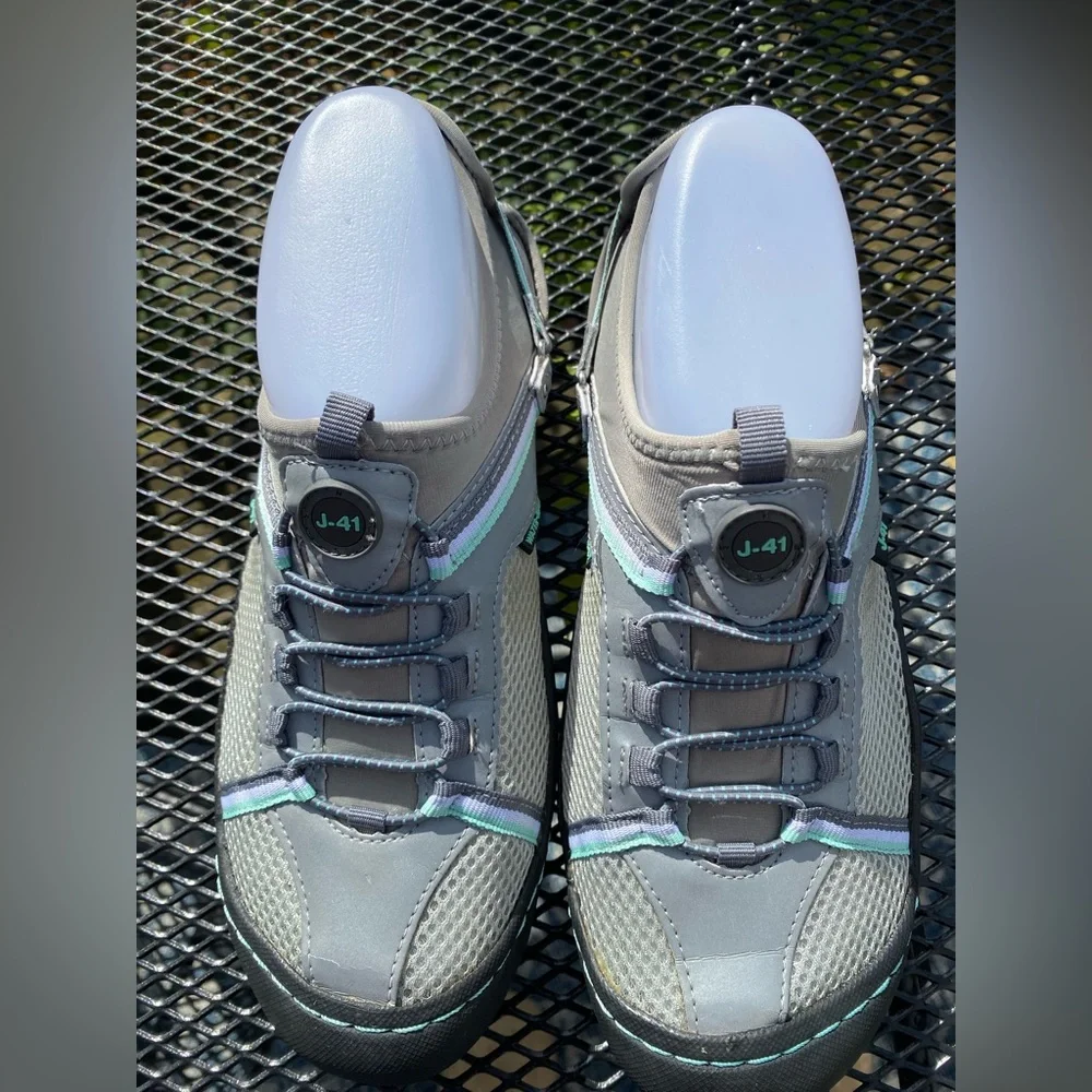 Jeep J-41 Gray and Black Shoes - Picture 1 of 4